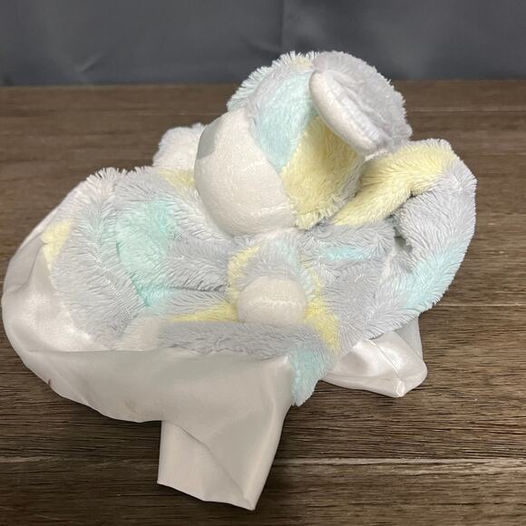 Baby Essentials Puppy with Geometric Blanket Lovey - Picture 2 of 5